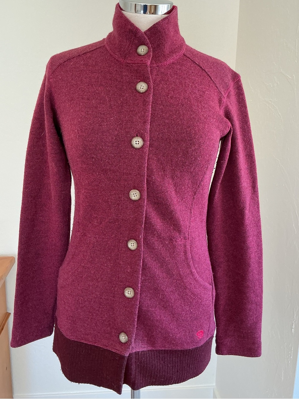Mountain Hardwear Women's Button-Up Sweater Jacket - Size XS